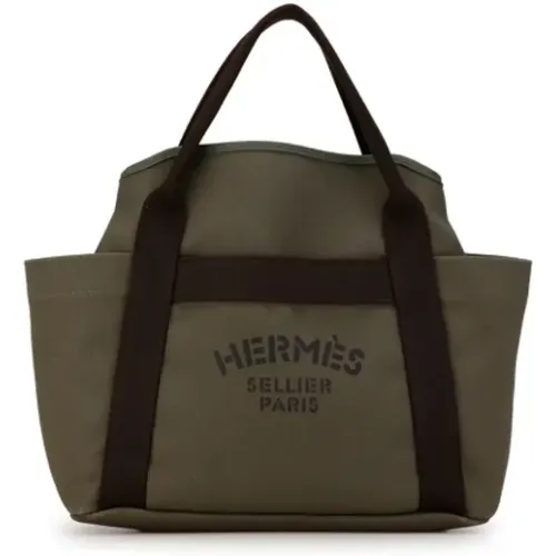 Pre-owned Canvas handtaschen - Hermès Vintage - Modalova