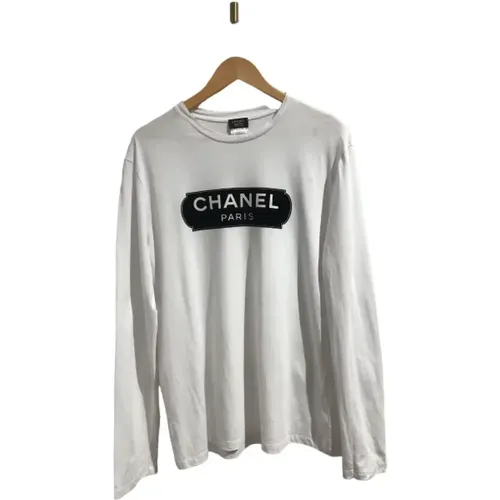 Pre-owned Cotton tops , female, Sizes: XS - Chanel Vintage - Modalova