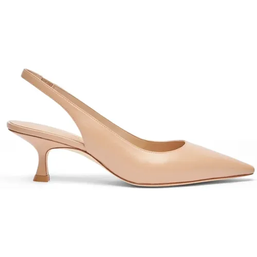 Skulpturaler Kitten Heel Slingback Pump,Elegant Slingback Pump,Eleganter Slingback-Pump - Stuart Weitzman - Modalova