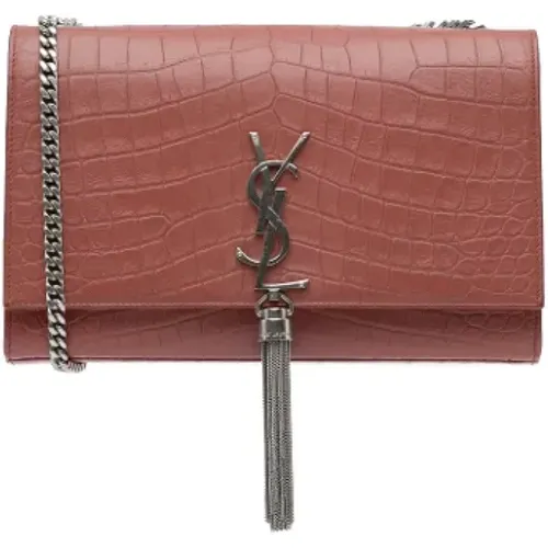 Pre-owned Leather crossbody-bags , female, Sizes: ONE SIZE - Yves Saint Laurent Vintage - Modalova