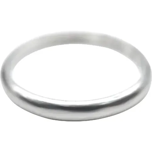 Pre-owned Metal rings , female, Sizes: ONE SIZE - Cartier Vintage - Modalova