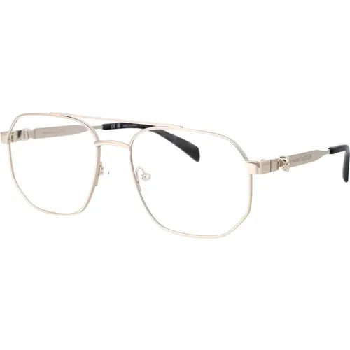 Stylische Optische Brille Am0459O , Herren, Größe: 57 MM - alexander mcqueen - Modalova