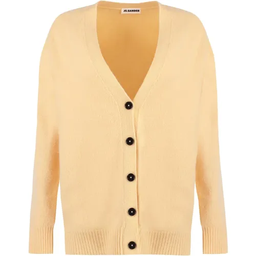 Gerippter Merinowoll-Cardigan - Jil Sander - Modalova