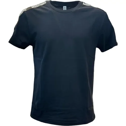 Casual Cotton Tee Shirt , male, Sizes: M, XS, S, L - Moschino - Modalova