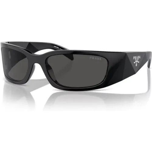 Butterfly Sunglasses with Triangular Silhouettes , female, Sizes: ONE SIZE - Prada - Modalova