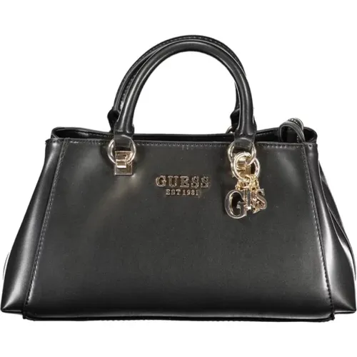 Schwarze Polyethylen-Handtasche - Guess - Modalova