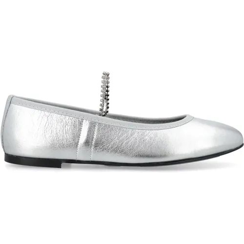 Women's Shoes Closed Silver Ss24 , female, Sizes: 4 UK, 7 UK, 5 UK, 6 UK - Kate Cate - Modalova
