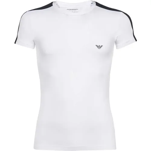 Cotton Blend T-Shirt , male, Sizes: XL, S - Emporio Armani - Modalova
