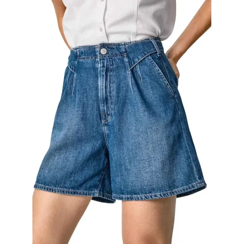 Shorts Stella passen sich für Frauen an , Damen, Größe: W26 - Pepe Jeans - Modalova