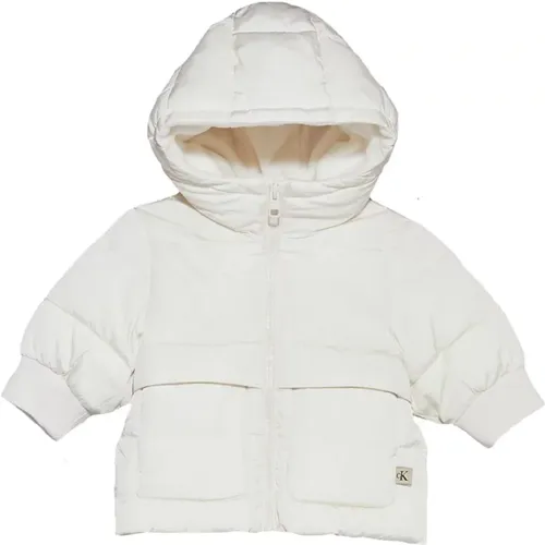 Gepolsterte Nylon Puffer Jacke - Calvin Klein - Modalova