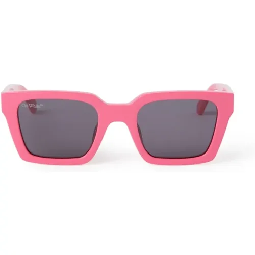 Purple Sunglasses for Women , female, Sizes: 51 MM - Off White - Modalova