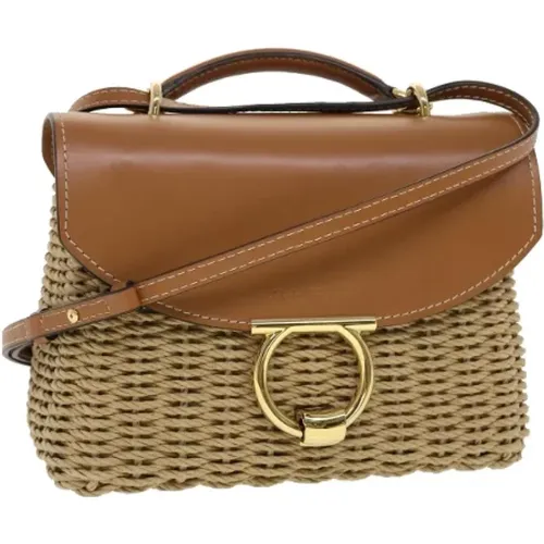 Pre-owned Rattan schultertasche - Salvatore Ferragamo Pre-owned - Modalova