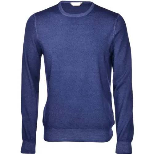 Merino Wool Sweater , male, Sizes: M, 2XL, 3XL - Paolo Fiorillo Capri - Modalova