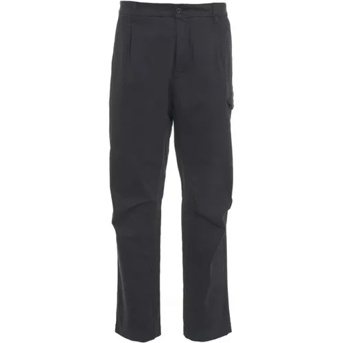 Schwarze Cargo Hose Aw24 , Herren, Größe: L - C.P. Company - Modalova