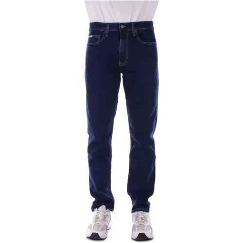 Logo Rücken 5-Pocket Regular Fit Jeans , Herren, Größe: W34 - Guess - Modalova