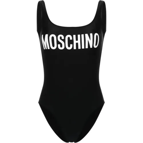 Sea Clothing with Logo Print , female, Sizes: 2XS - Moschino - Modalova