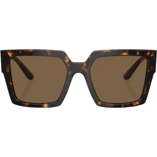 Diva Sunglasses - Havana , female, Sizes: ONE SIZE - Dolce & Gabbana - Modalova