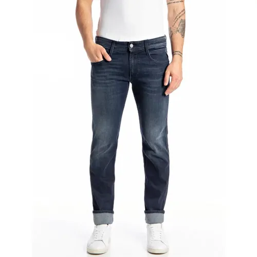 Regular Fit Comfort Jeans for Men , male, Sizes: W32 - Replay - Modalova