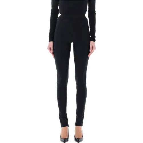 Bonded Back Zip Leggings , female, Sizes: L - Wardrobe.nyc - Modalova