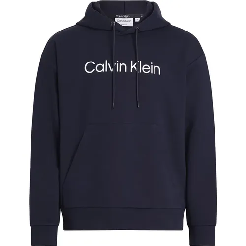 Men Comfort Hoodie with Logo , male, Sizes: L - Calvin Klein - Modalova
