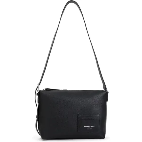 Credit Messenger Bag , male, Sizes: ONE SIZE - Balenciaga - Modalova