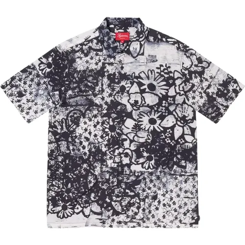 Limited Edition Christopher Wool Black Shirt , male, Sizes: XL - Supreme - Modalova