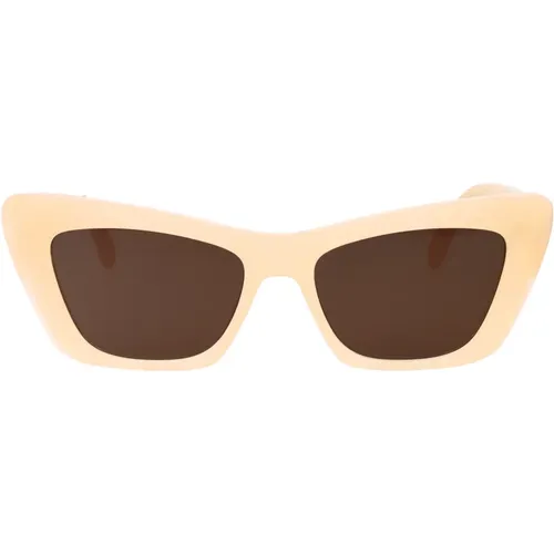 Stylish Fairfield Sunglasses for Summer , unisex, Sizes: 53 MM - Palm Angels - Modalova