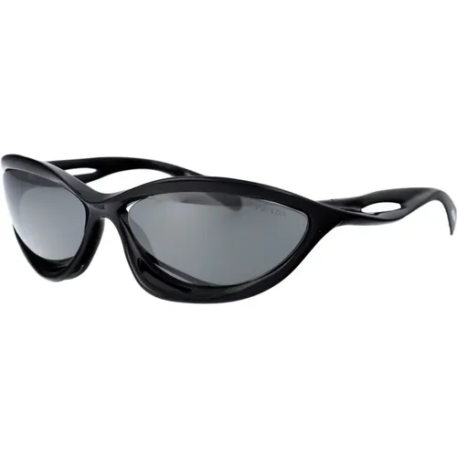 Stylish Sunglasses with Unique Design , male, Sizes: 63 MM - Prada - Modalova