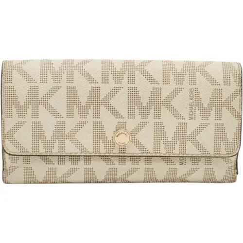 Pre-owned Coated canvas wallets , female, Sizes: ONE SIZE - Michael Kors Pre-owned - Modalova