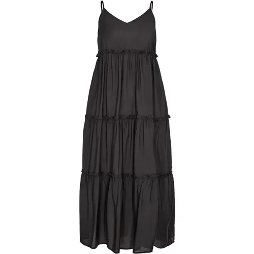 Callum Open Back Strap Dress , female, Sizes: L, S - Co'Couture - Modalova
