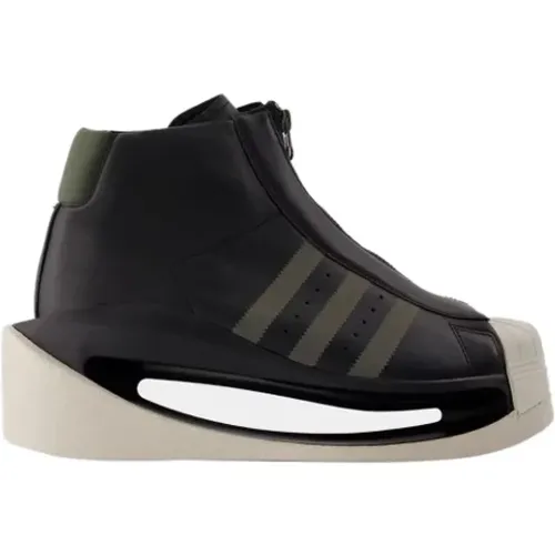 Leather sneakers , female, Sizes: 5 1/2 UK - Y-3 - Modalova