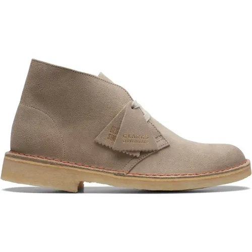 Klassischer Desert Boot - , Herren, Größe: 39 1/2 EU - Clarks - Modalova