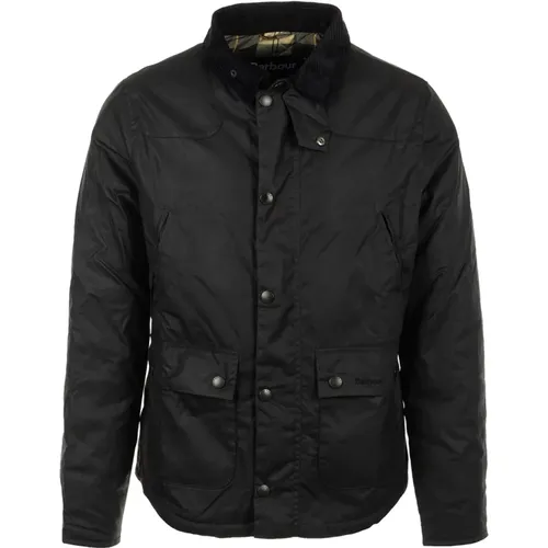 Blaue Wachs Reelin Jacke Barbour - Barbour - Modalova