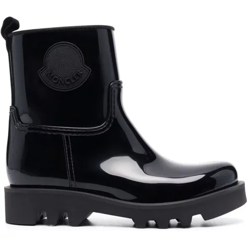 Women's Ginette Rain Boots , female, Sizes: 7 UK, 6 UK - Moncler - Modalova