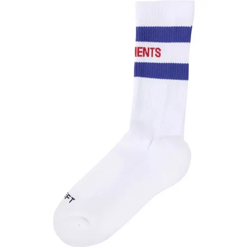 Bequeme Baumwollsocken , Herren, Größe: S - Vetements - Modalova