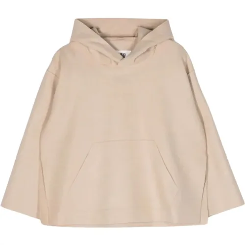 Sand Hoodie mit Logo-Stickerei - Maison Margiela - Modalova