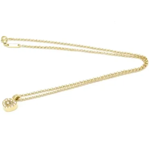 Pre-owned Gold necklaces , female, Sizes: ONE SIZE - Chopard Pre-owned - Modalova