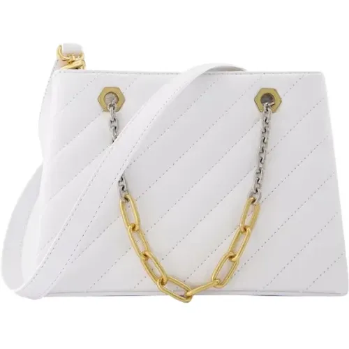 Off , Leather handbags , female, Sizes: ONE SIZE - Off White - Modalova
