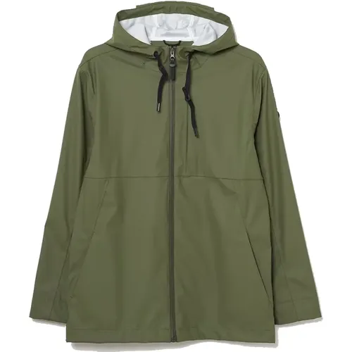 Casual Wasserdichte Regenjacke , Herren, Größe: L - Tantä - Modalova