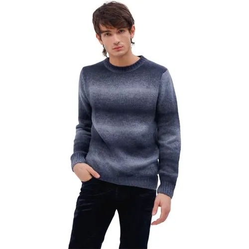 Ombre Sweater with Long Sleeves , male, Sizes: L, 2XL, XL - At.P.Co - Modalova