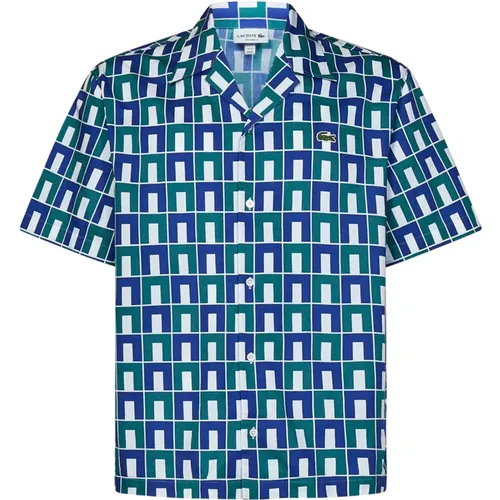 Shirts Blue , male, Sizes: M, 2XL, XL - Lacoste - Modalova
