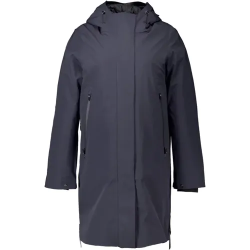 Parka Dunkelgraue Jacke , Damen, Größe: XL - Krakatau - Modalova