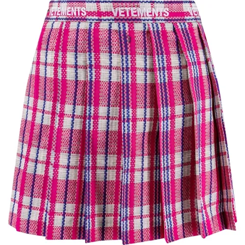 Women`s Clothing Skirts Aw23 , female, Sizes: S - Vetements - Modalova