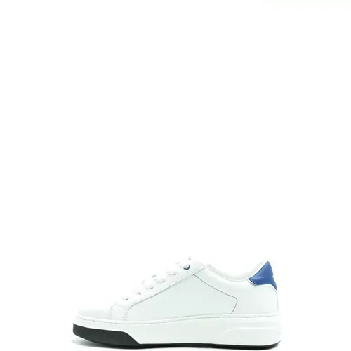 Leather Casual Sneakers for Men , male, Sizes: 8 UK - Dsquared2 - Modalova