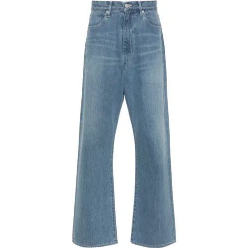 Denim Jeans Straight Leg , male, Sizes: M, XL - Auralee - Modalova