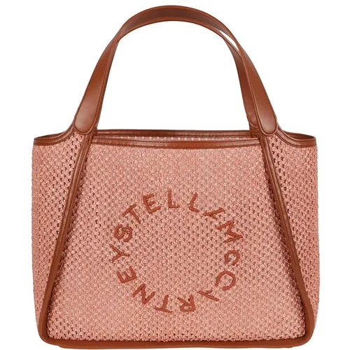 Rafia Mesh Tote Handtasche - Stella Mccartney - Modalova