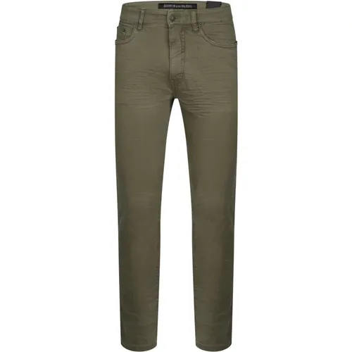 Men`s Slim-Fit Stretch Khaki Jeans , male, Sizes: W29 L32 - drykorn - Modalova
