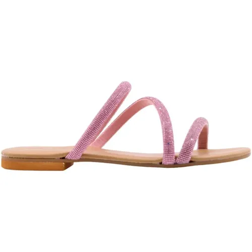 Stylish Summer Sliders , female, Sizes: 4 UK - Cristian Daniel - Modalova