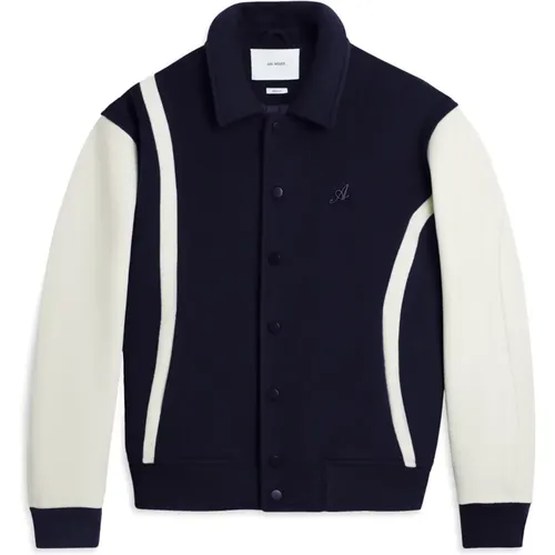 Bay Varsity Jacke , Herren, Größe: XS - Axel Arigato - Modalova