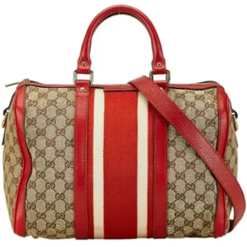 Pre-owned Canvas handbags , female, Sizes: ONE SIZE - Gucci Vintage - Modalova